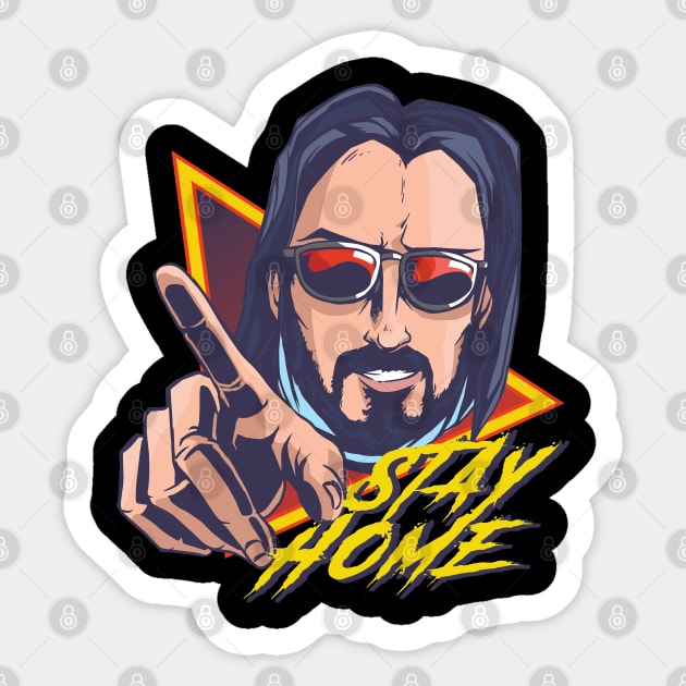 STAY HOME CHARACTER Sticker by madeinchorley